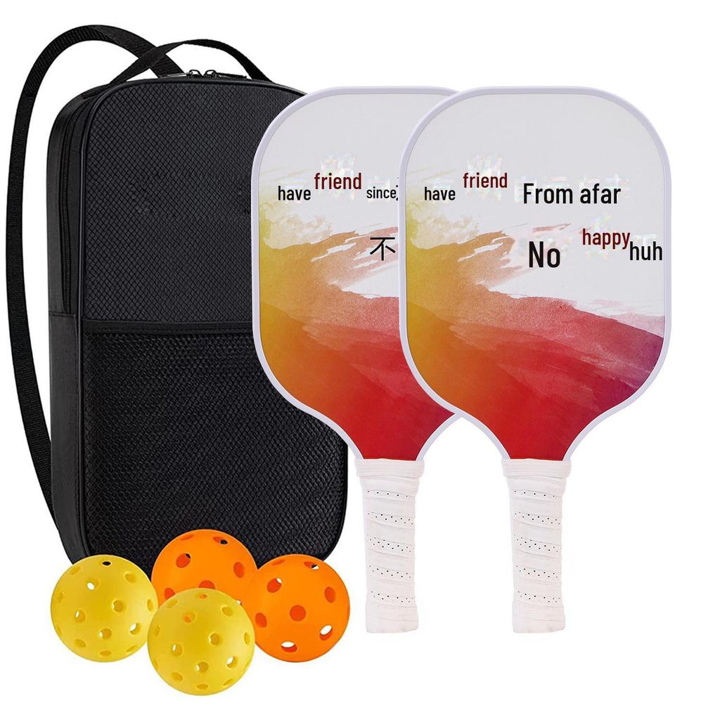 Pickleball-Schläger aus Kohlefaser-Wabenstruktur für Outdoor-Sportarten