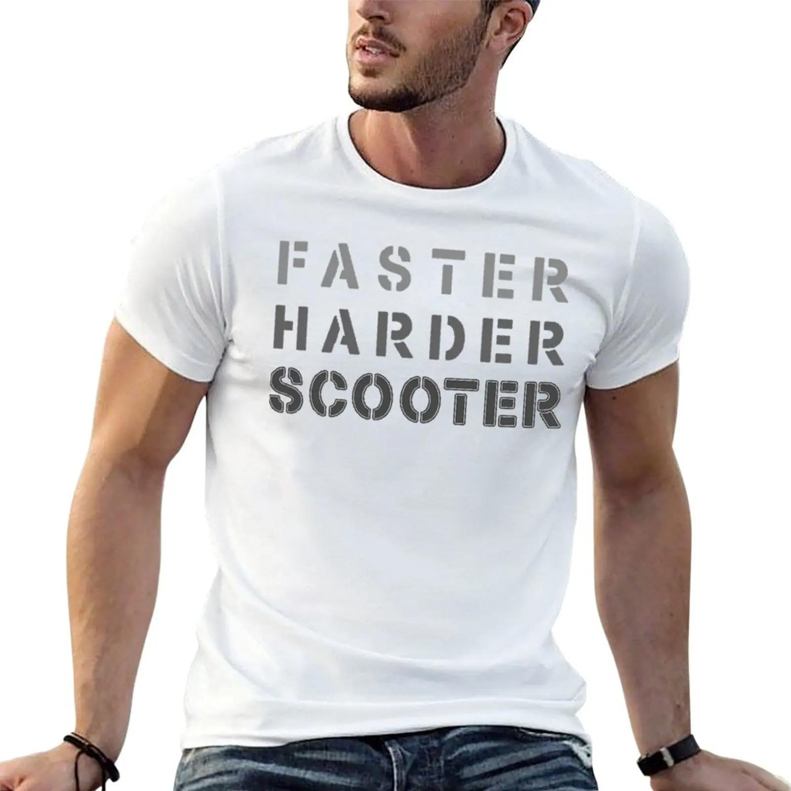 

Faster Harder Scooter Techno T-Shirt tees anime figures customs design your own tops clothes for men 4XL