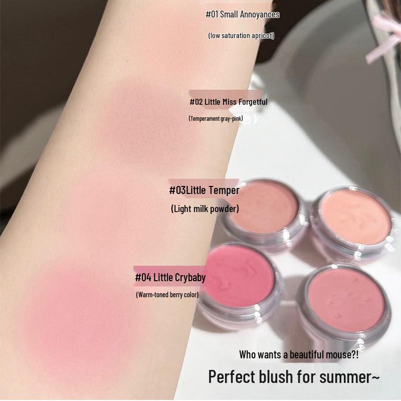 Art Value Purple Blush: Matte, Low Saturation, Contouring & Brightening Rouge