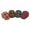 Women Peaked Cap Men's Plaid Beret Spring Autumn Forward Cap Outdoor Sunshade Cap