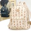Autumn 2025 Women's Niche Leather Double Shoulder Backpack - High-End, Large Capacity for College Students
