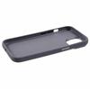 For iPhone 15 Case Leather+PC Anti-Scratch Phone Case Metal Lens Frame