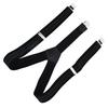 Mens Suspenders Strong Fixability   Beautiful Practical Fashionable Metal Clip Wide Suspenders for Formal Party