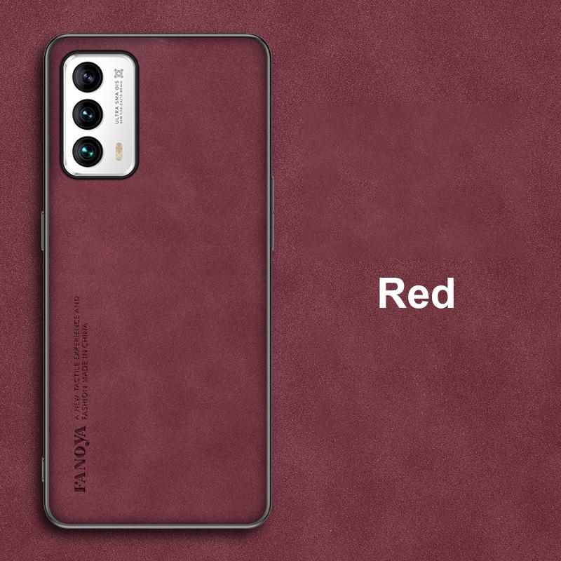 

Роскошный чехол из искусственной кожи для Meizu 18 18S Pro 18X, матовый силиконовый противоударный защитный чехол для телефона для Meizu 18 X S, бизнес For Meizu 18X красный