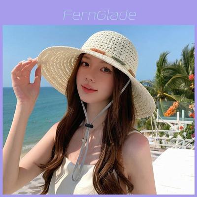 Summer Straw Hat For Women With Large Brim And Breathable Design For Beach And Vacation Use