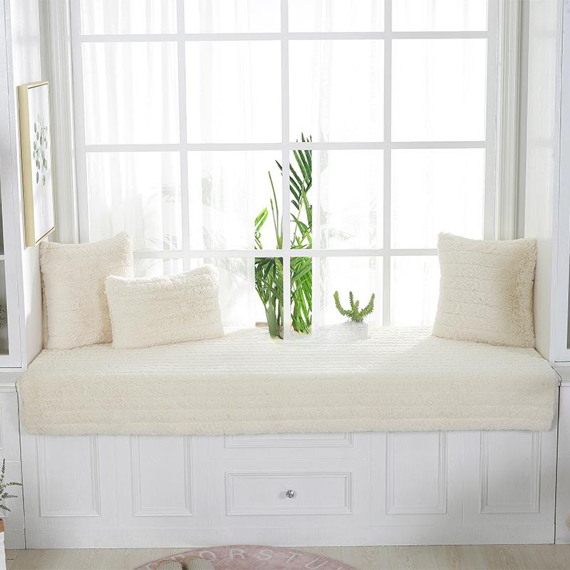 Bay Window Mat Window Mat Balcony Mat Four Seasons Universal Bay Window Blanket Internet Celebrity Ins Style Bedroom Decorative Plush Cushion