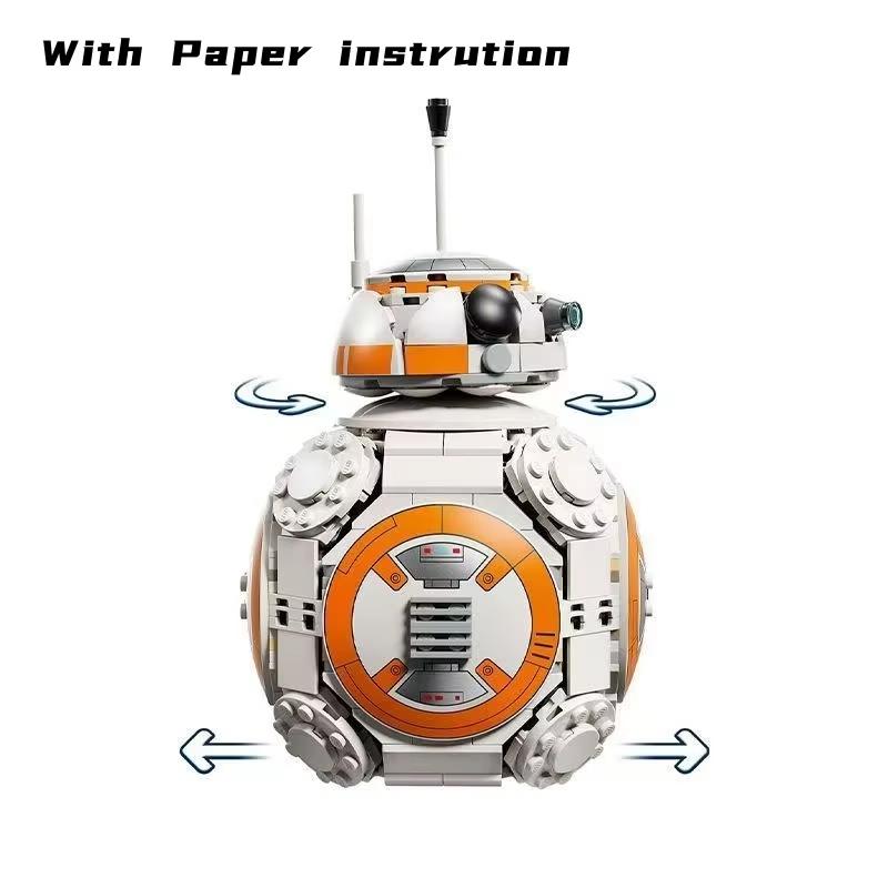 MOC spot  mechanical waiter robot building blocks DIY assembly model Birthday Christmas gift best gift
