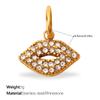 Exquisite Shining Diamond-Encrusted Gold Pendant, High-End Temperament, Light Luxury Earrings, Necklaces, Jewelry Accessories