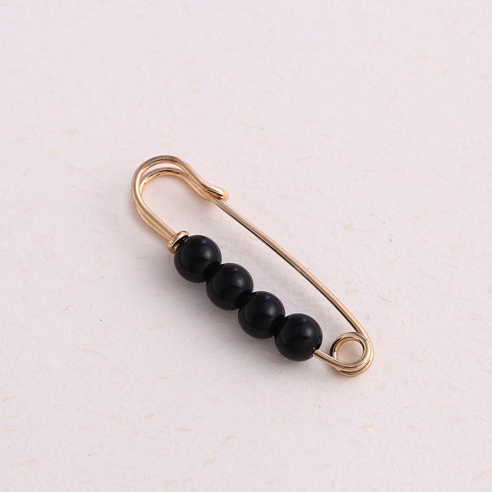 Pearl Waist Pin Brooch for Adjustable Skirt Fit