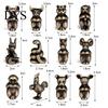 Chinese Zodiac Animal Incense Stick Holder Meditation Censer Stand Decoration