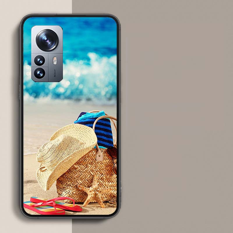 Summer Vibe Sea, Beach, Sand Phone Case For Redmi Note 15 Pro 5G 14 13 12 Pro Plus 11 11T 11E 11S 10 Pro 10S 9 9S Cover Cell Cle