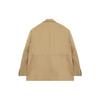 WE11DONE Business Suits Unisex Khaki Suit Collar Moderate Business Suit WD-JK1-22-125-U-BG
