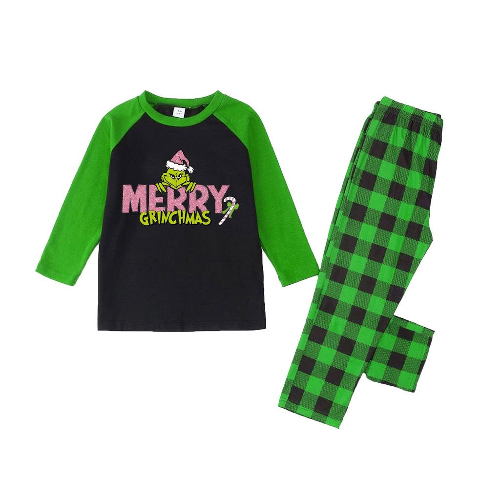 Passende Familiensets mit Weihnachtsmotiven, Langarmshirts und Hosen