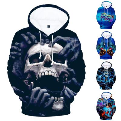 Printed Hooded Sweater With Long Sleeves For Men And Women In Spring And 