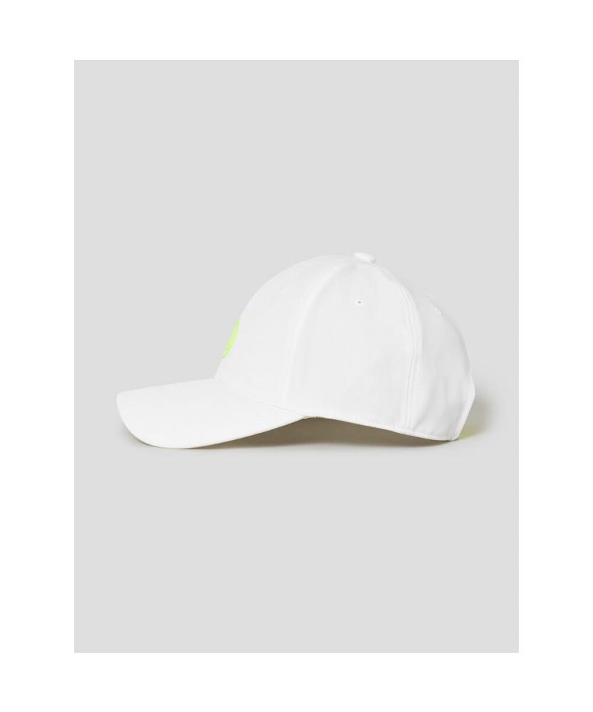 Binpolaegseseoli Men'S Neon Point Ball Cap - White