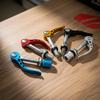 Bike Quick Release Seat Post Clamp Aluminum Alloy 31.8mm High Strength Secure Easy Install for Cycling  Road Bike