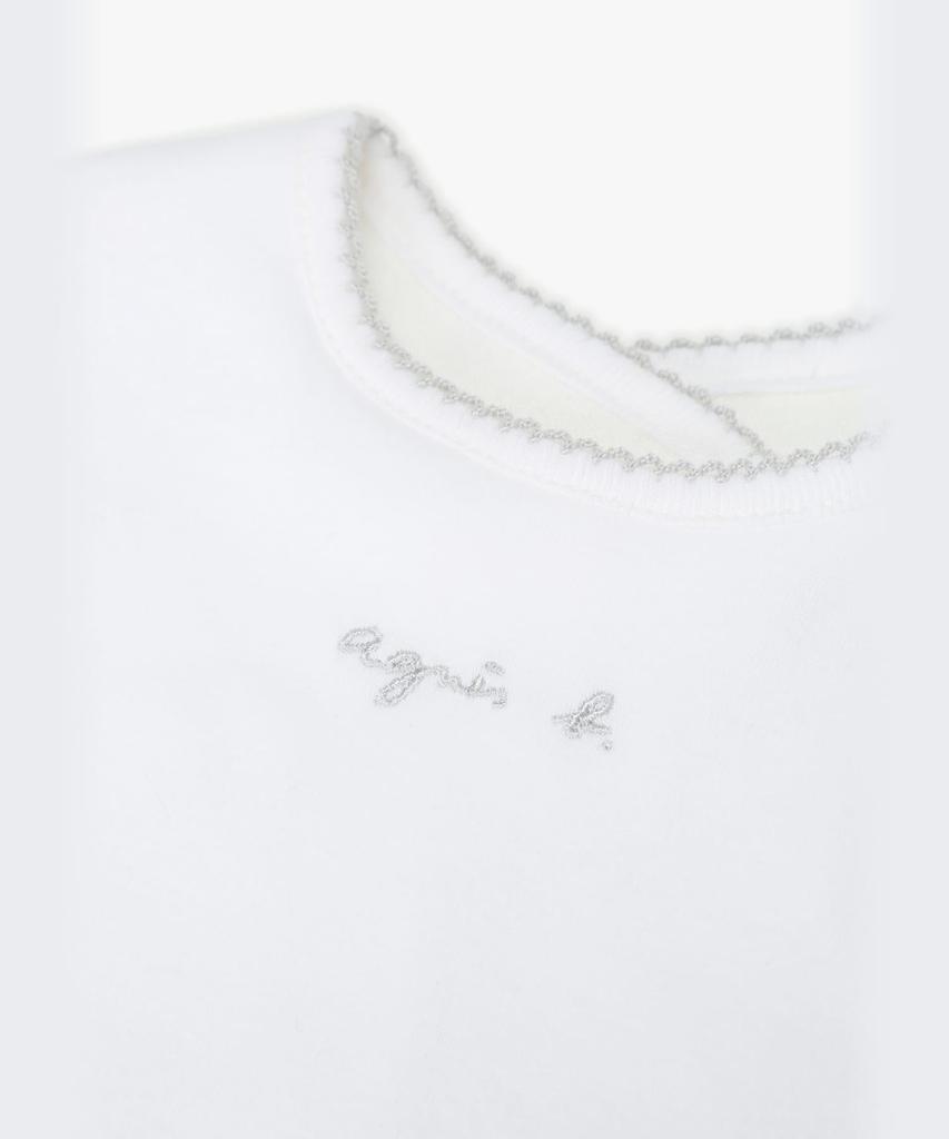 Baby Bib GX02 L BAVOIR Free Gray [Agnès B]