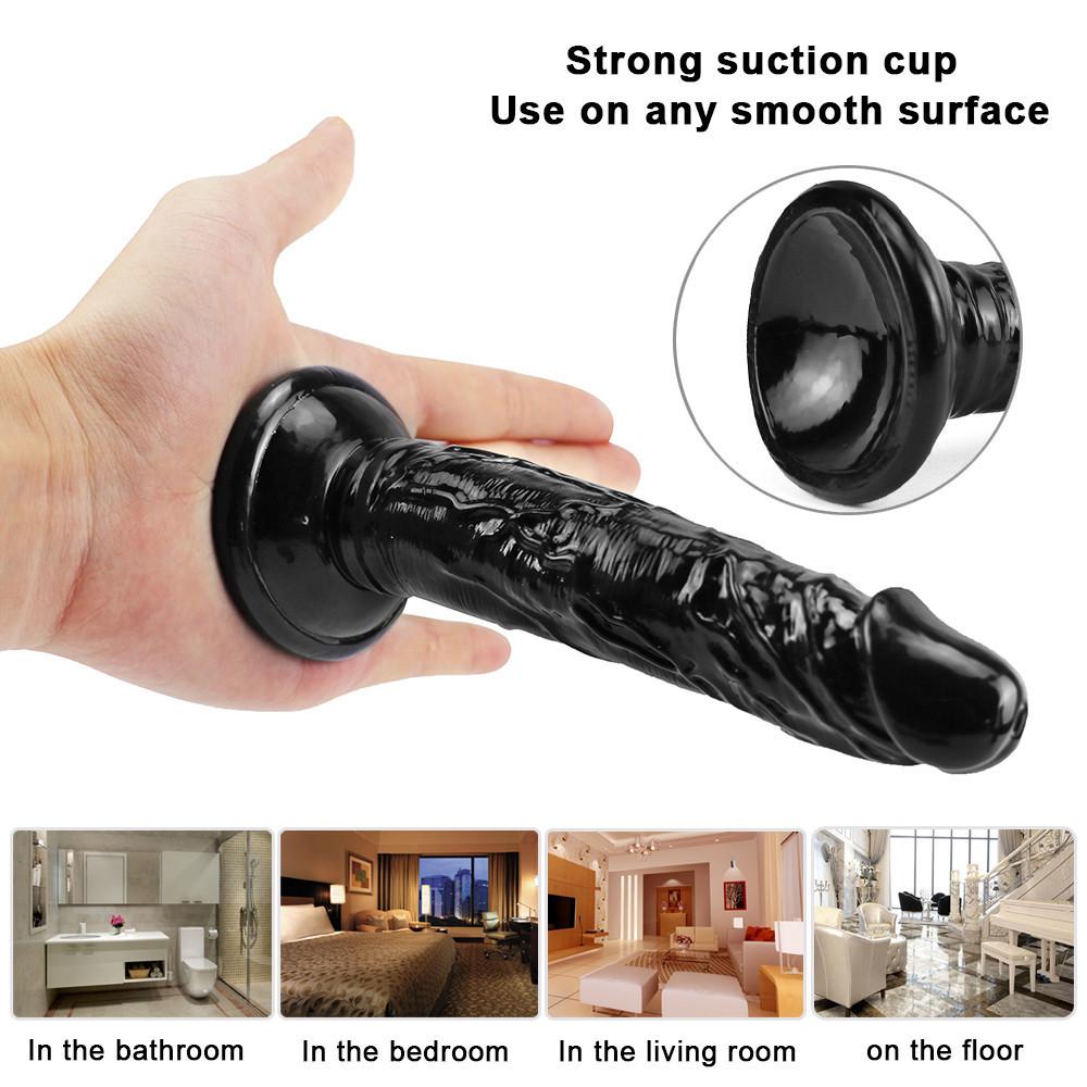 Realistic Dildo Anal Masturbator RUNYU Soft Sex Toys for Couples  Women Men