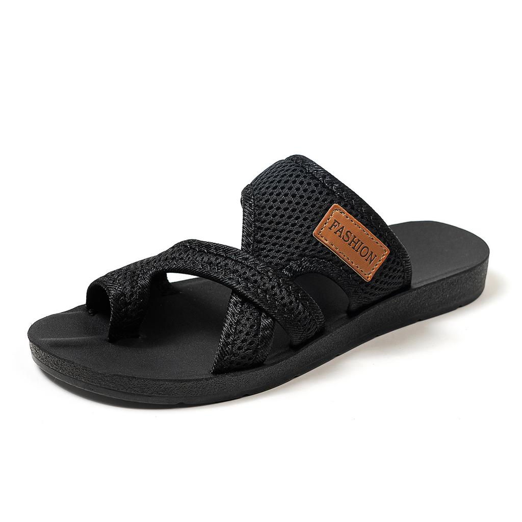 Women's Casual and Stylish Beach Vacation Shoes - with Cross Straps, Comfortable Open-toe Flat Shoes for Casual Indoor and Outdoor Wear