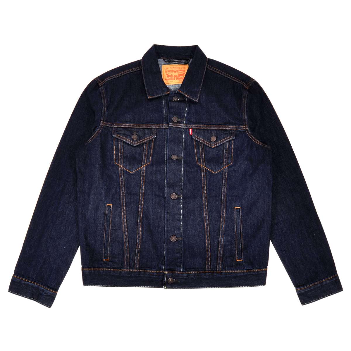 Levi s Classic Trucker Denim Jacket Dark Indigo Men 72334-0134 S