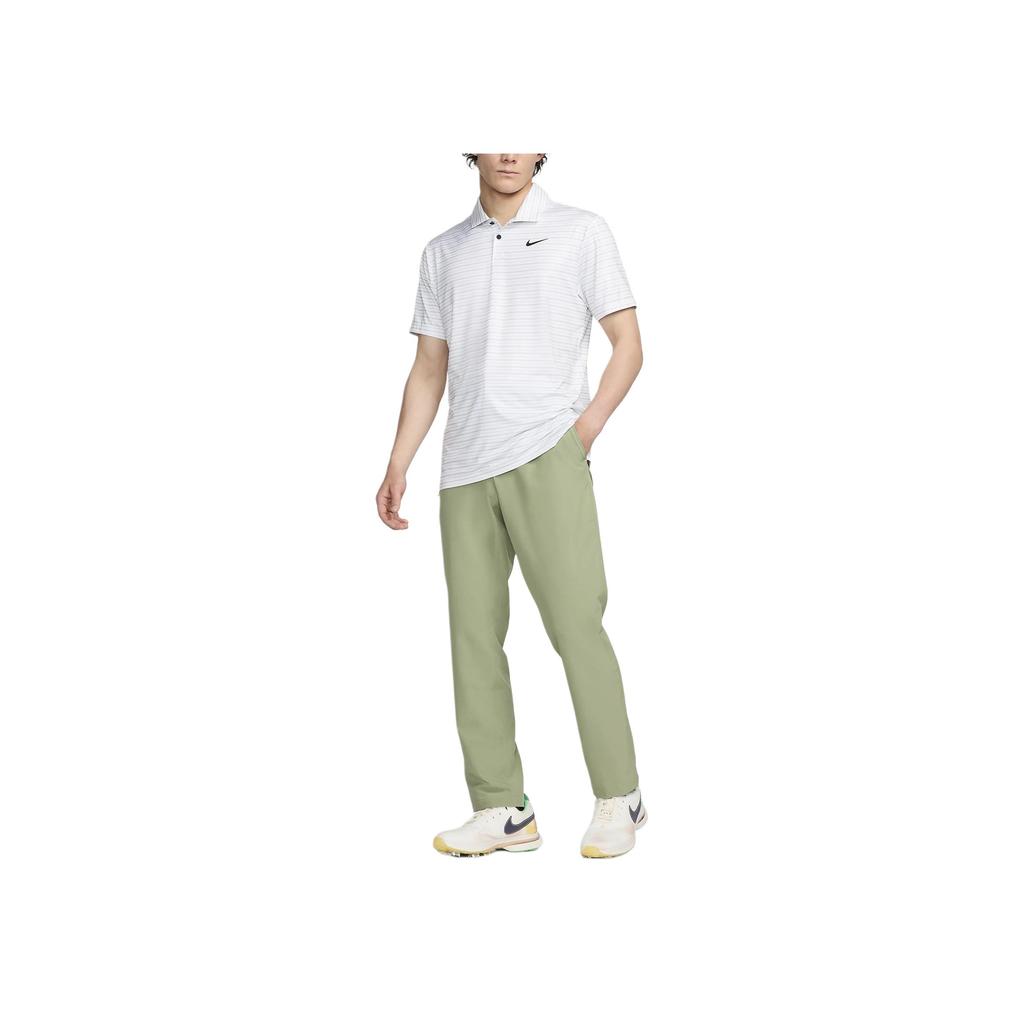 Nike Tour Repel Flex Solid Zipper Mid-Rise Casual Pants Men Bottoms Green FD5625-386