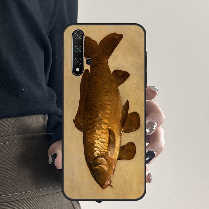 Carp Fishing For Huawei Nova 9 10 SE 5T 12s 12i 11i Y91 Y90 Y60 Y70 Y72 Y61 P20 P40 P30 Lite P60 Pro Case