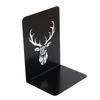 Chinese Style Ancient Architecture Metal Bookends: Decorative Desktop Ornaments and Book Support Clips