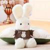 Cute Sweater Rabbit Doll Dress Rabbit Plush Toy Scarf Rabbit Claw Doll Wedding Gift