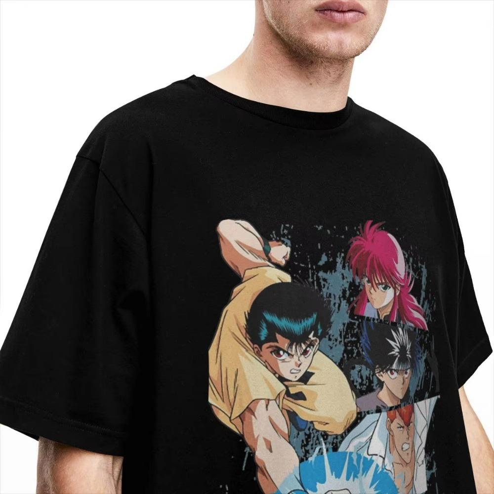 Yu Yu Urameshi Team YuYu Hakusho for Men Women T Shirts Apparel Crazy Tee Shirt T-Shirt  New Arrival Clothing