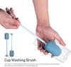Long Handle Sponge Bottle Brush, Porous Sponge Cleaner, Scratch-Free for Baby Bottles, Glasses, Bowls, and Dishes