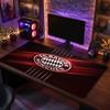 Tappetino per Mouse con Motivo a Tema Bayern Monaco, Design con Logo Calcio Tappetino da Scrivania XXL per Gaming Mouse Pad Antiscivolo per Computer