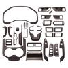 For 2021-2025 Toyota Land Cruiser LC300 300 High Configuration Peach Wood Texture Interior Accessories Upgraded Modification