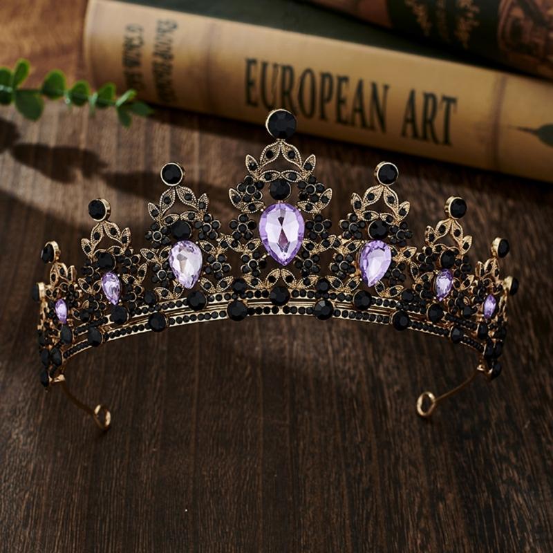 Hochzeit Haar Tiara Kristall Brautkrone Kopfschmuck Modisches Haarband Stirnband Haarschmuck Kopfschmuck Geschenk