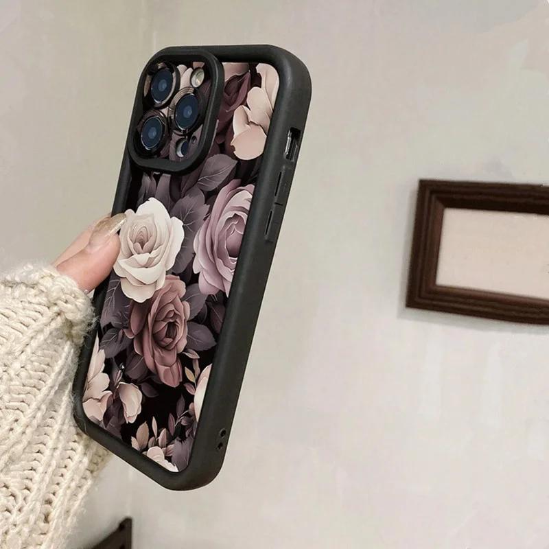 Case for Redmi Note 14 Cases Redmi 12 13 Case Floral Thickened Phone Case for Xiaomi Redmi Note 12 Pro Plus 12S 11 13C 14C Cover