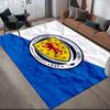 Scotland National Football Team Flannel Pattern Square Carpet,Area Rug,Carpet Rug for Living Room Bedroom Sofa Playroom Decor,Non-slip Floor Mat