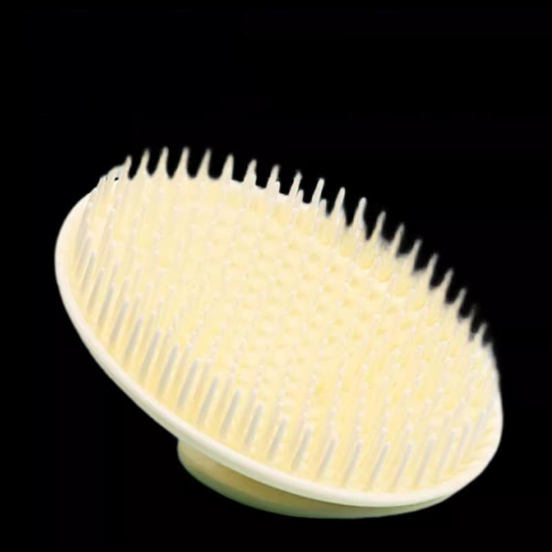 

Shower Massager, Hair Washing Brush, Comb, Head Scrubber, Home Daily Use Set абрикосовый