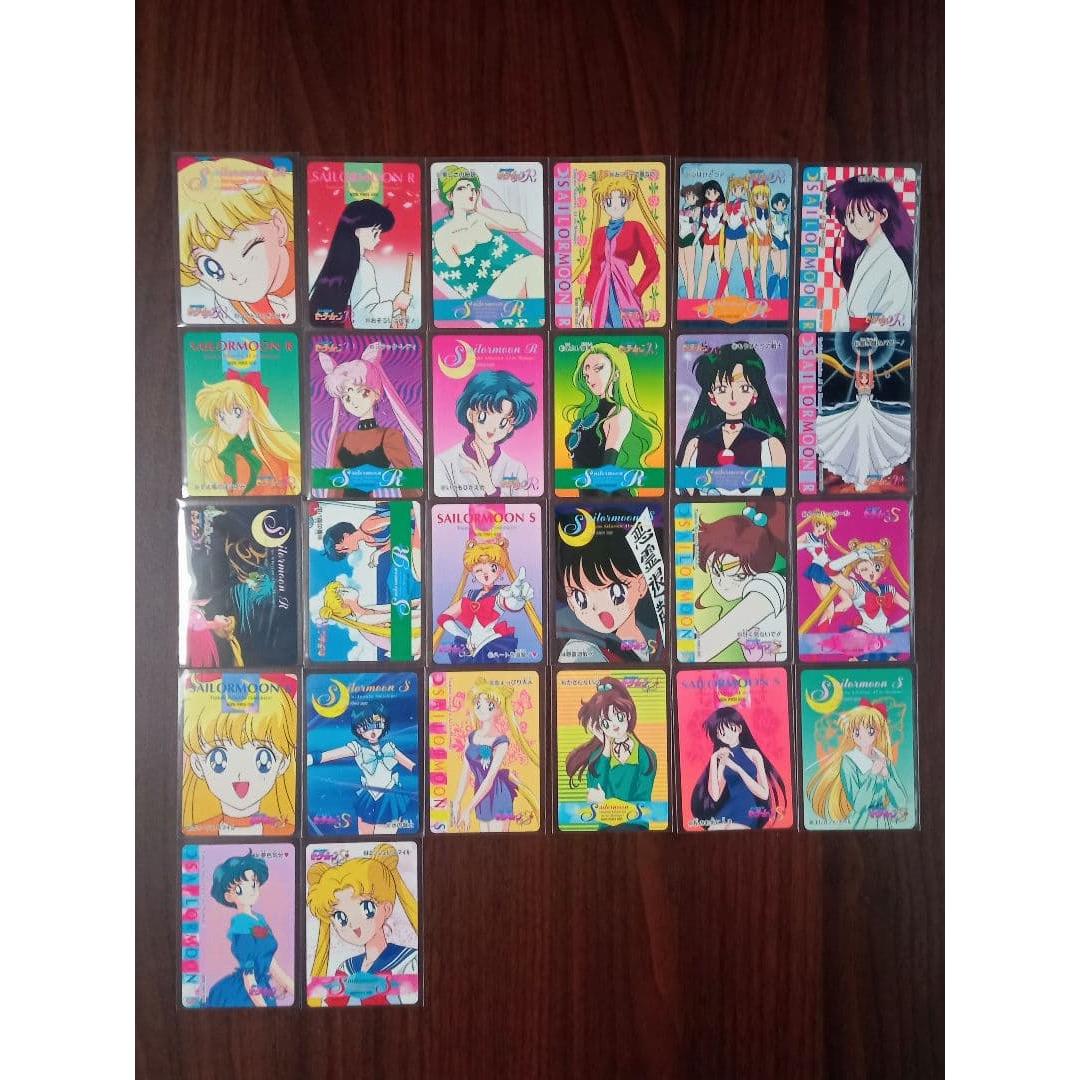 Used Card Sailor Moon 26 pieces