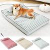 Dog Bed With Pillow Breathable Pet Puppy Mat For Indoor Outdoor