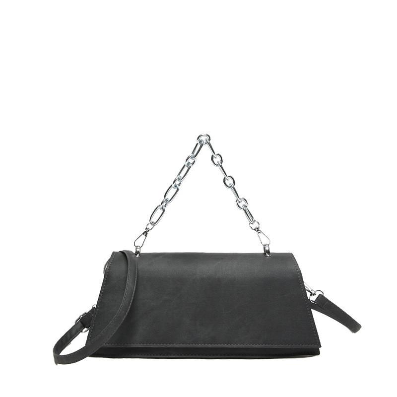 Casual Chic Pu Leather Small Crossbody Bag For Women 2024 Summer New Trendy Korean Style Underarm Bag