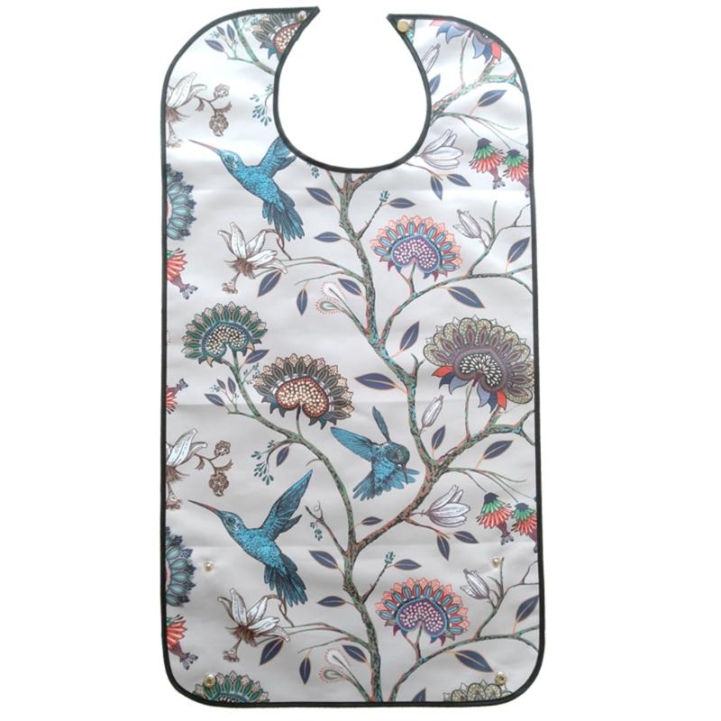

Adult Bib Waterproof Anti-oil Diving Bib Elderly Aged Senior for Citizen Mealtime Cloth Protector Disability Aid Apron