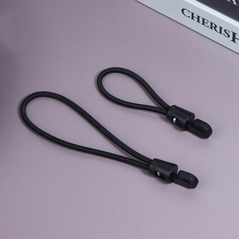 5Pcs Bungee Cord With Hooks 10/15/20/25/30CM High Elasticity Expander With Hooks Rubber Tensioner With Hooks For Tent