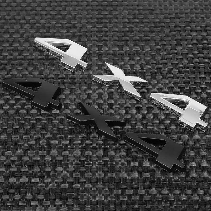 3D-Auto-Metallaufkleber Allrad-Geländewagen 4x4-Änderungsetikett Automatisches Motorrad-Styling-Zubehör für Jepp