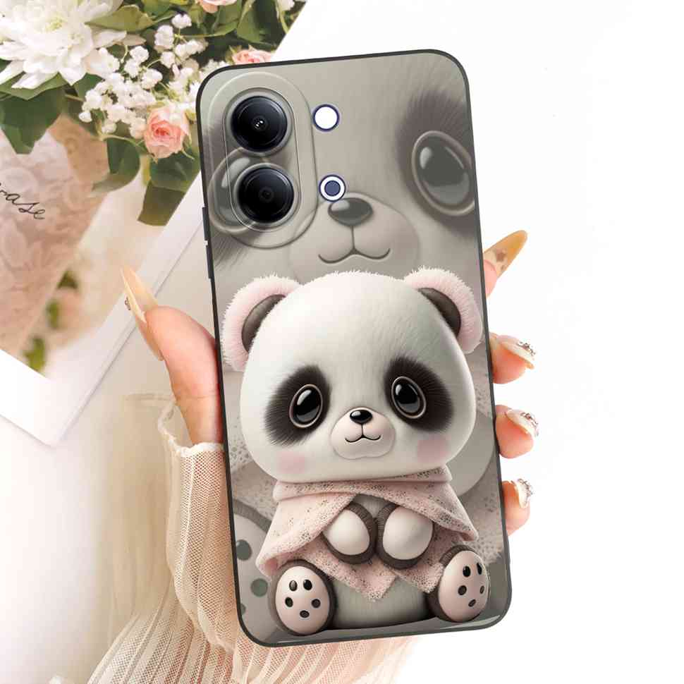 For Vivo Y05 4G 6.74" Case Silicone Back Cover Shockproof For Vivo Y11D VIVO Y05 4G Populairly Painted Butterflies Phone Cases