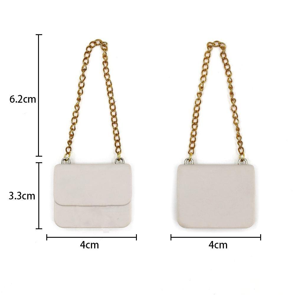 

10 Стилів Лялькова Сумка Сумочка Модна Жіноча Шкіряна Сумка Ляльковий Будиночок Ланцюжок Сумочка для Ляльки 1/6 6