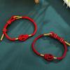 Chinese Kalebas Kralen Rode Touw Armband voor Vrouwen – Geluk & Welvaart Cadeau