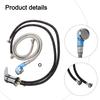 Shampoo Bed Faucet with Sprayer Hose for Barber Shop Bathtub Sink Faucet Zinc Alloy Leak Proof Valve Core Build