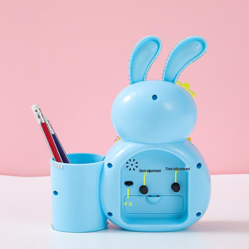 DIY Children's Alarm Clock Kit: Creative Handmade Desktop Ornament & Educational Toy