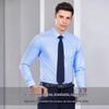 Teluoman Unisex Wrinkle-Free Bamboo Fiber Stretch Long Sleeve Formal Shirt