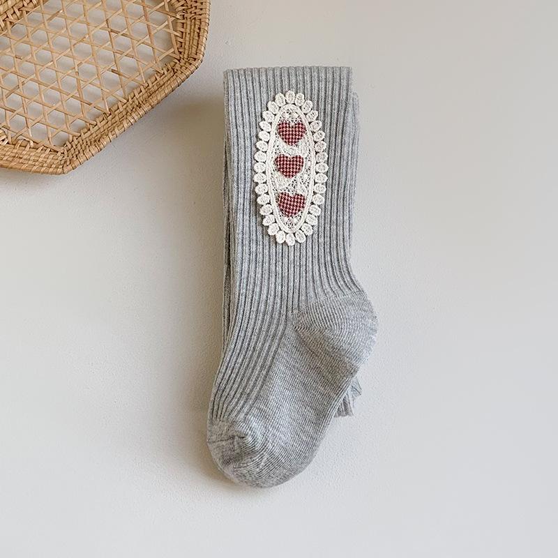 Minliu Autumn & Winter Candy Color Knitted Leggings for Girls - Baby Pants Outerwear & Tights Socks Combo