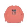 KODAK Big Logo Graphic Long Sleeve T-Shirt Pink